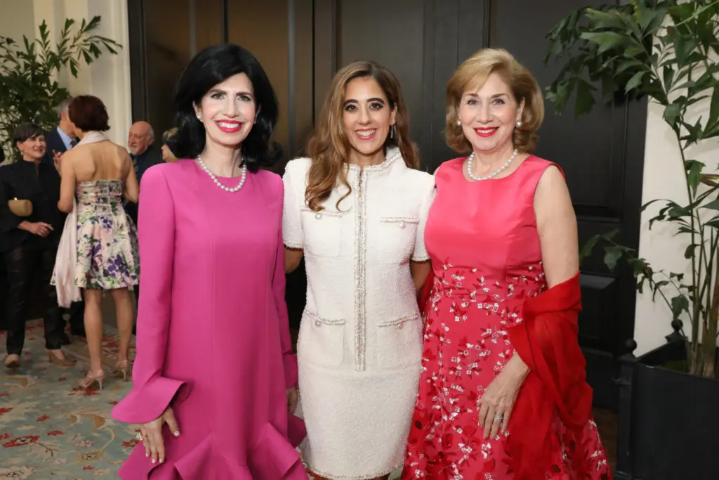 HonoreesKelli Cohen Fein, Kristina Somerville, Denise Bahr at the Brookwood Community gala at Houston Country Club. (Photo by Priscilla Dickson)