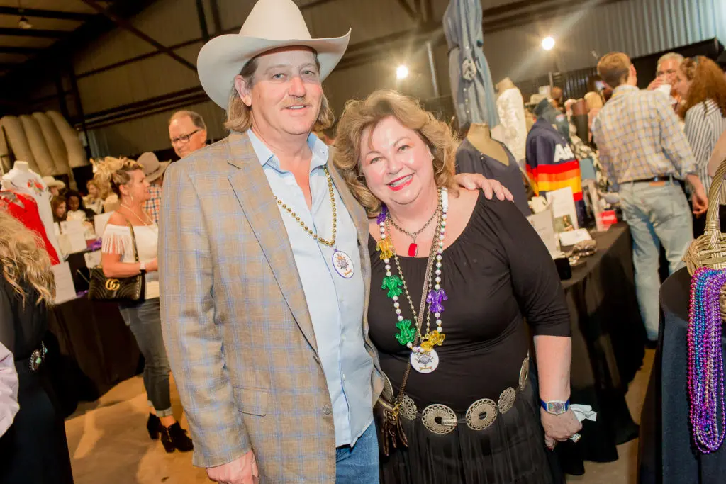 Kelly Joy, Robin Klaes at the Houston Cattle Baron's Ball at the George Ranch. (Photo by Mike Charlton)