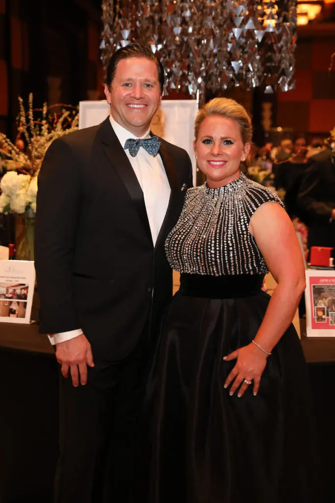 Lance & Judith Perdue at the 20th anniversary Houston JDRF Promise Ball. (Photo by Priscilla Dickson)