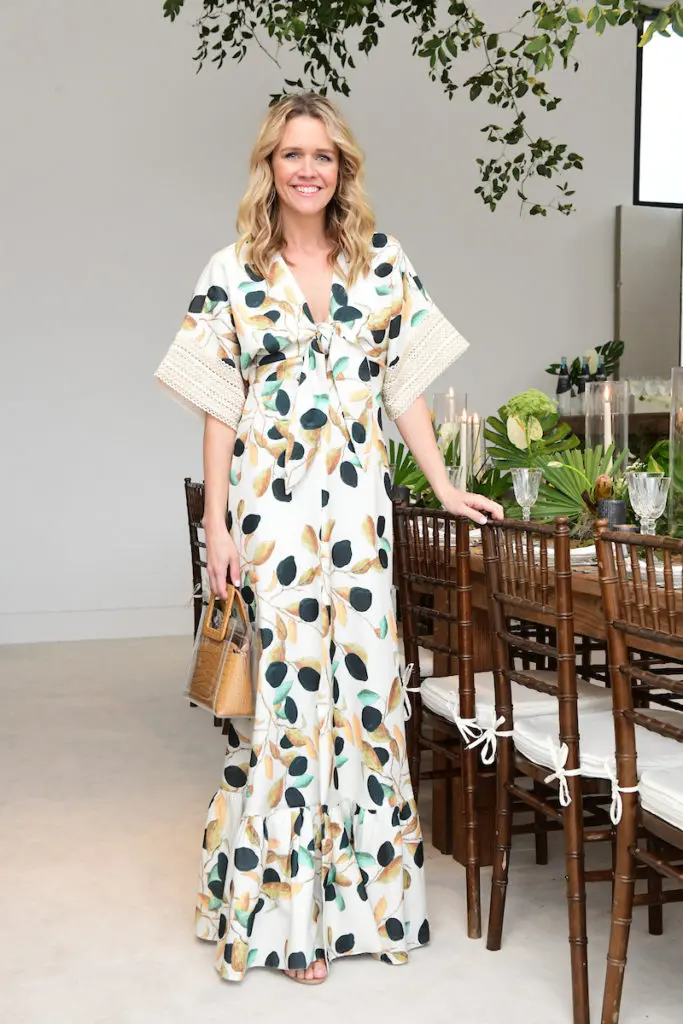  Lyndsey Zorich at a dinner for designer PatBo (Photo by Daniel Ortiz)