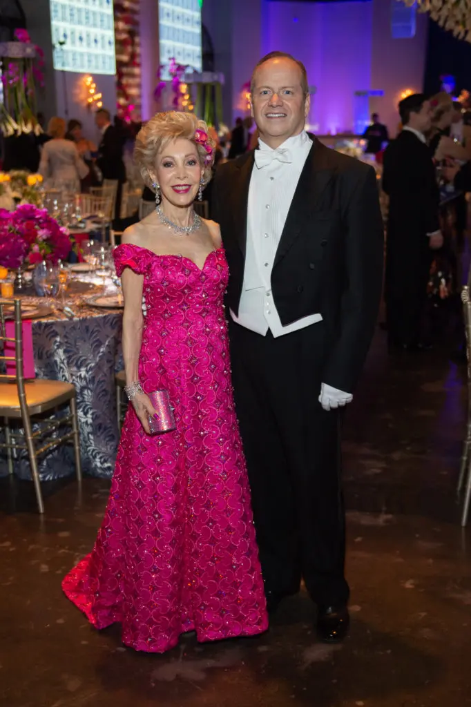 Margaret Alkek Williams, Patrick Summers at the Houston Grand Opera Ball. (Photo by Wilson Parish)