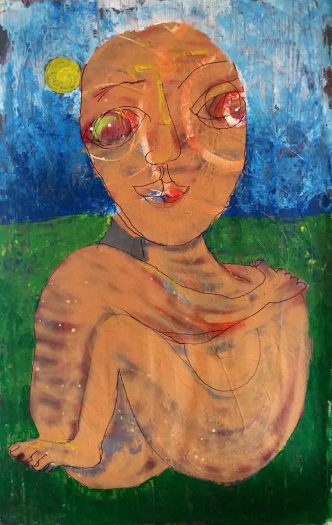 Mitch Samuels Grystar's "Being One," 2016 (Winter Street, Studio B12)
