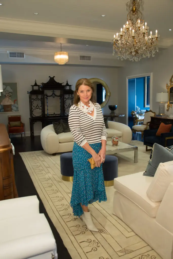 Katherine Phelps at Becca Cason Thrash's luncheon at Moxie. (Photo by Emile C. Browne)
