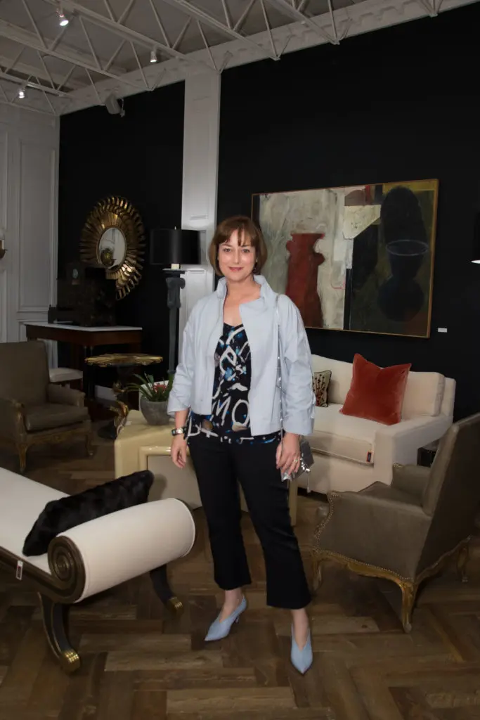 Leigh Smith at Becca Cason Thrash's luncheon at Moxie. (Photo by Emile C. Browne)