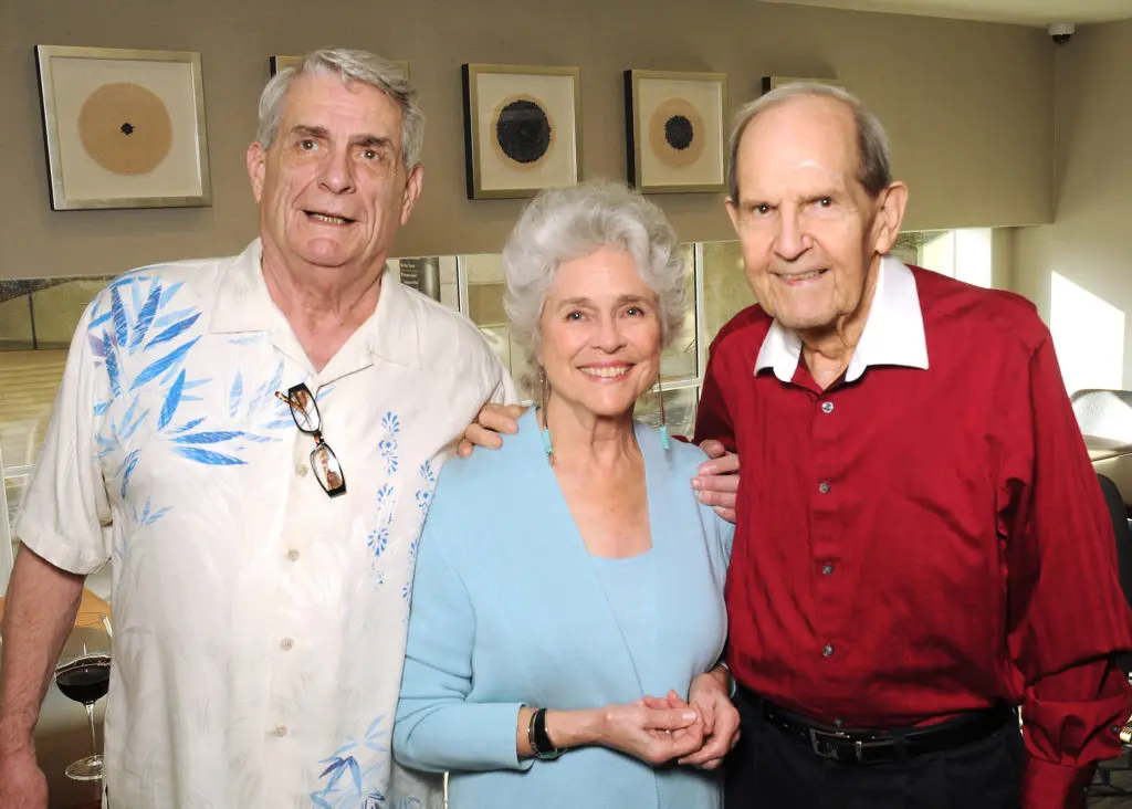 Reid Mitchell, Betty Moody, Clint Willour at the Contemporary@MFAH reception at the Lancaster Hotel (Photo by Dave Rossman)