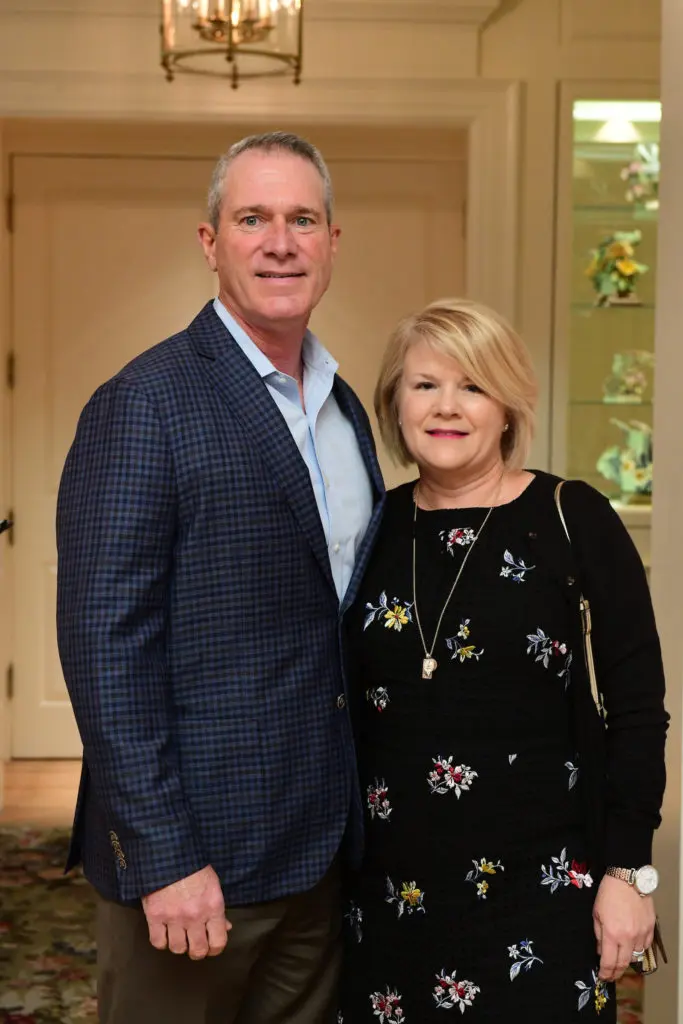 Rene & Stephanie Richard at the Houston Hospice Butterfly Luncheon. (Photo by Daniel Ortiz)
