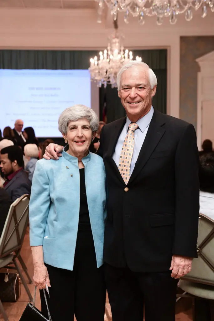 Ruth & Bob Landauer at the Houston Hospice Butterfly Luncheon. (Photo by Daniel Ortiz)