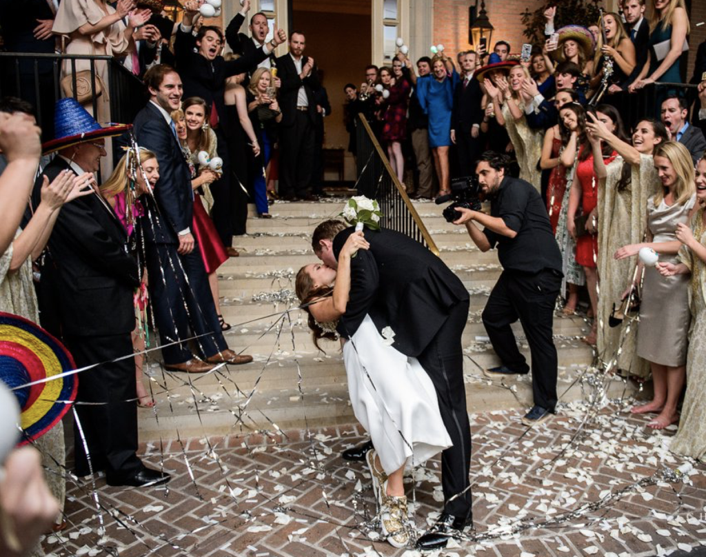The couple was more than ready for their Hollywood moment.  (Photo by Chris Bailey )