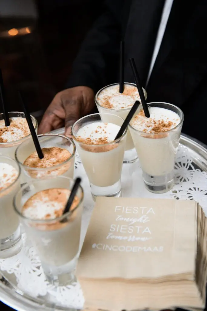 The brandy freezes were inspired by horchata.  (Photo by Chris Bailey )