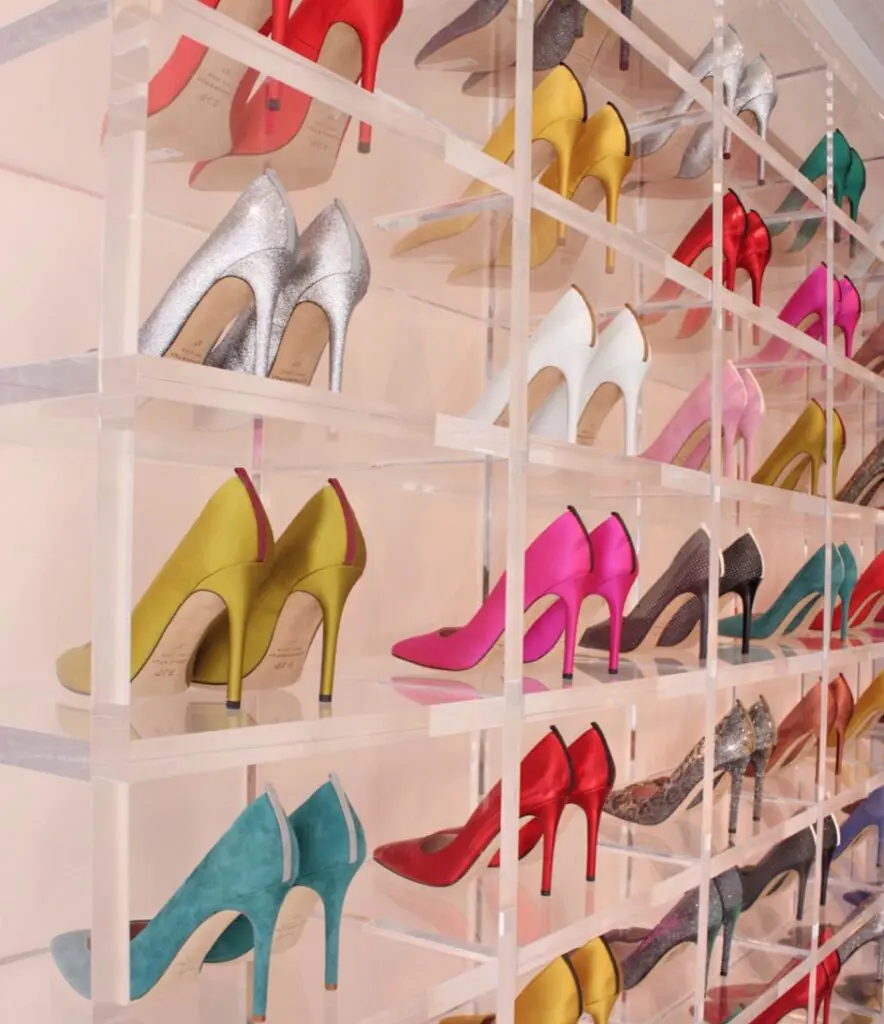 Thousands of SJP by Sarah Jessica Parker shoes will be stacked up for sale at the Bayou City Event Center.