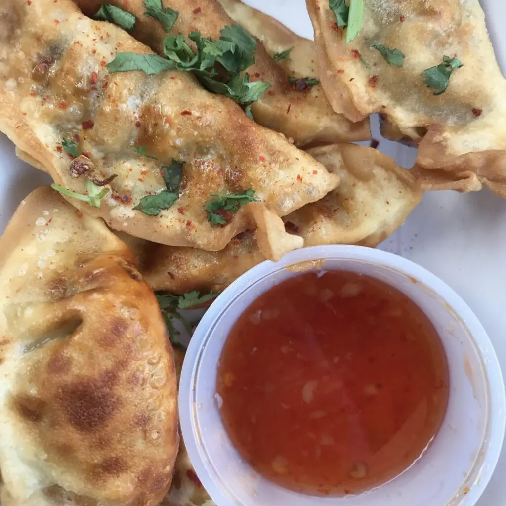 Did someone say deep-fried dumplings? 