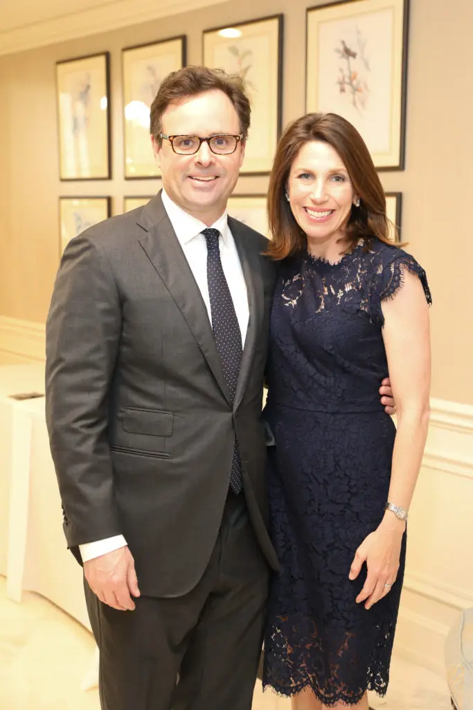 Seth & Elizabeth Russell at the Broach Foundation dinner. (Photo by Priscilla Dickson)