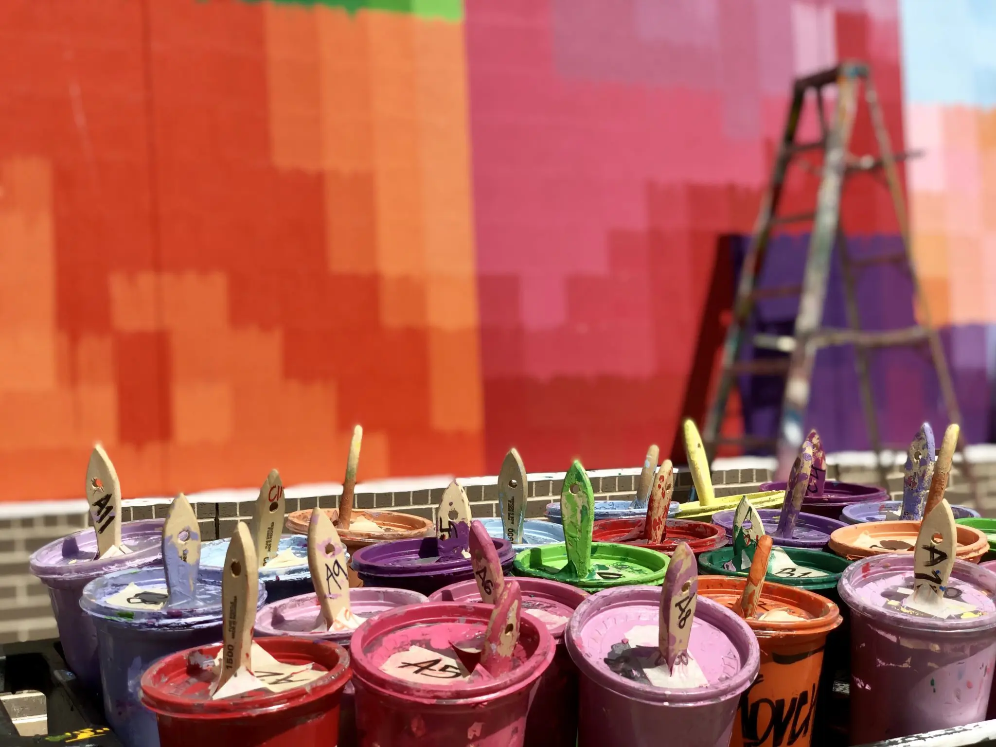 A year and a half of planning, meetings, and creating went into making Midtown's latest street art piece.