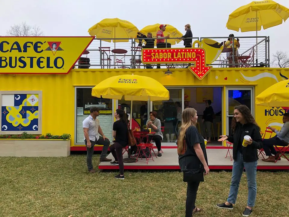You gotta catch Cafe Bustelo while it's here. 