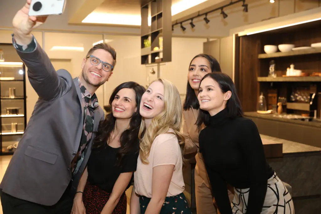 Selfie time at Decorative Center Houston's  Spring Market. (Photo by Priscilla Dickson)