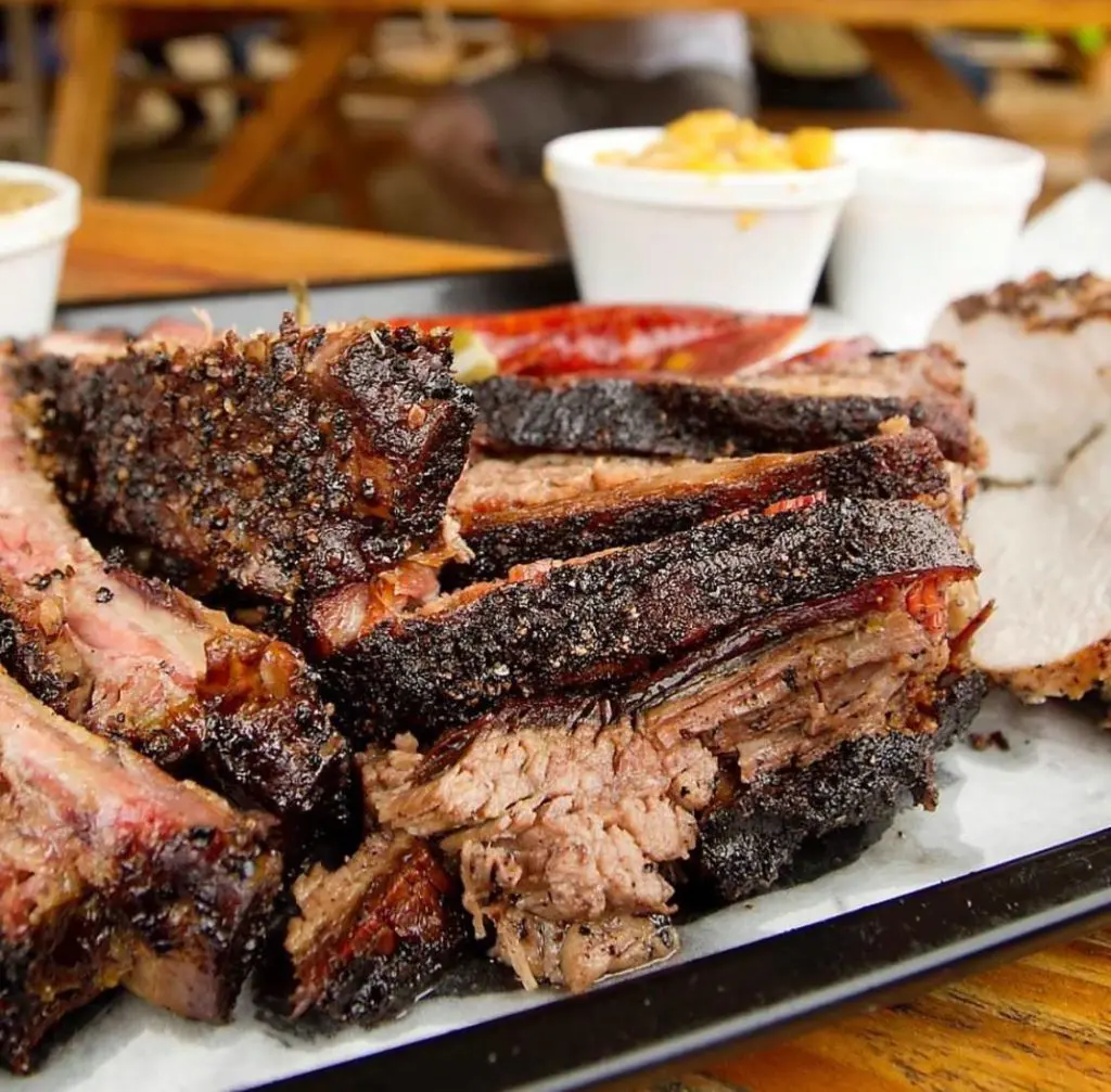 John Mueller Black Box Barbecue in Georgetown's sauce is so good, this Texas Monthly writer broke his no-dipping rule. 