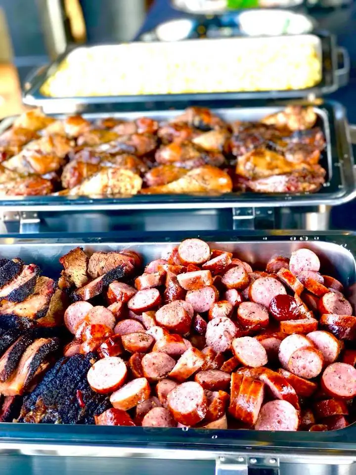 Pustka Family Barbeque in Hutto has mastered the simple sausage wrap. 