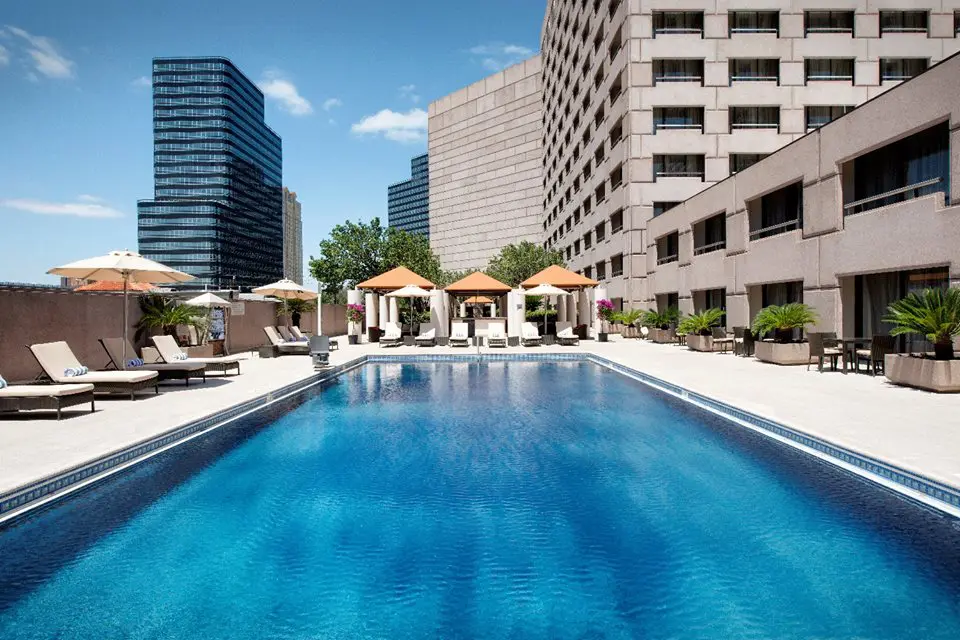 The expansive pool at the Hilton absolutely demands a dip. 