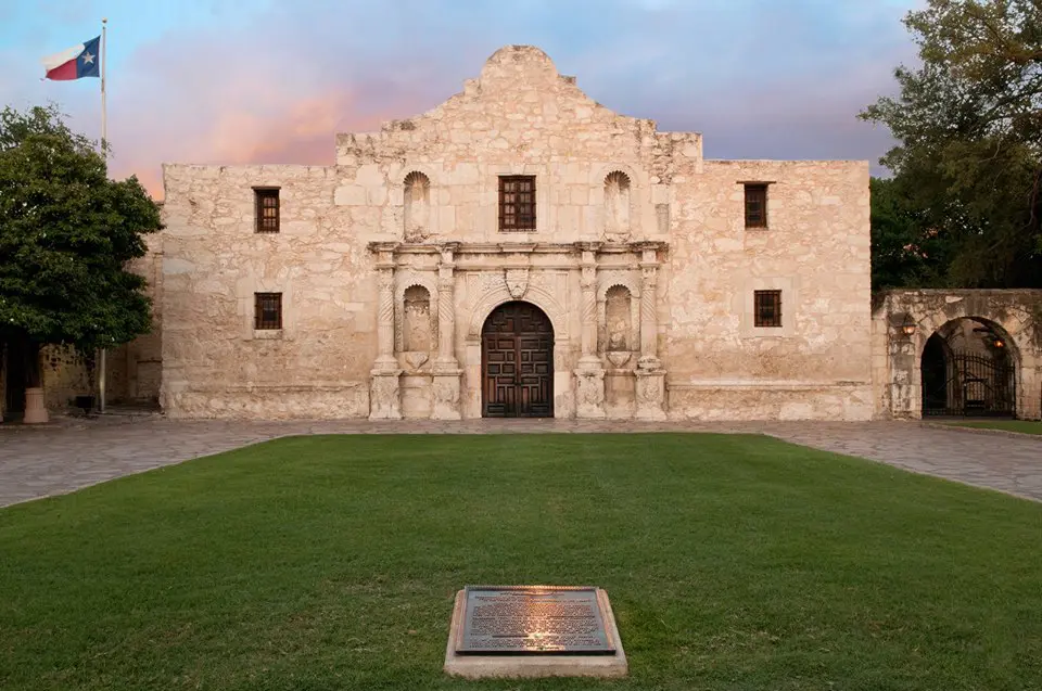 Of course they didn't forget The Alamo. 