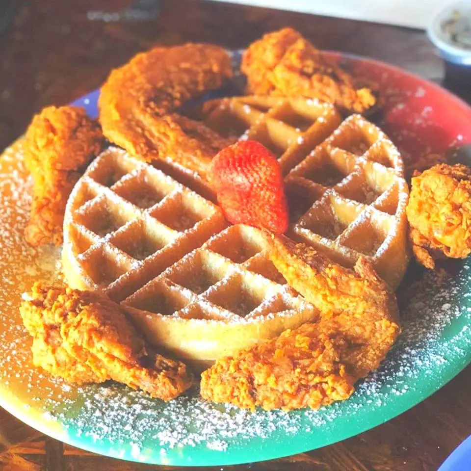 You can't beat The Breakfast Klub's old-school chicken and waffles. 