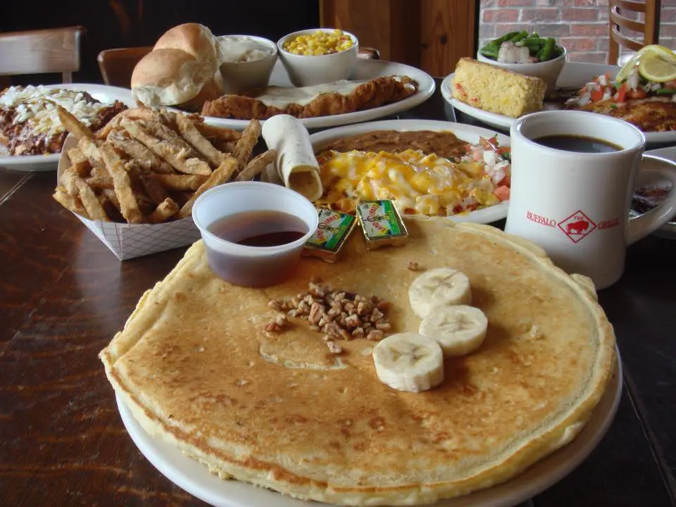 The Buffalo Grille knows its breakfast. 