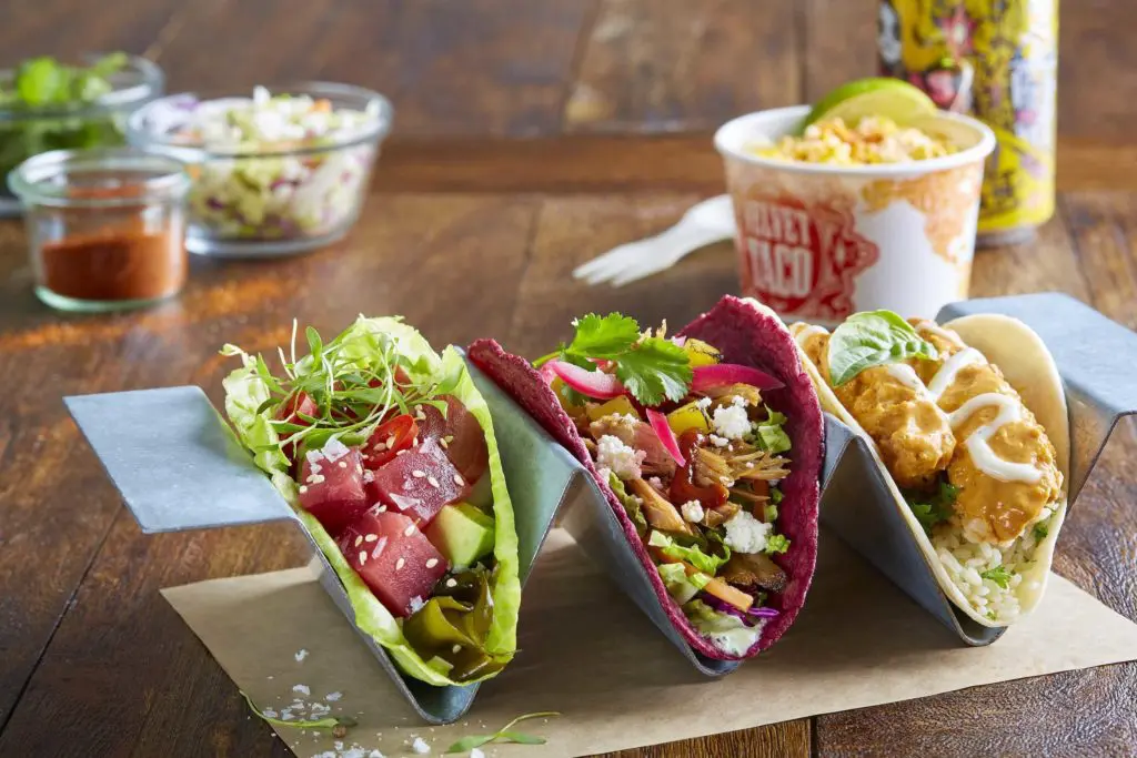Velvet Taco creates some delicious gourmet tacos. 