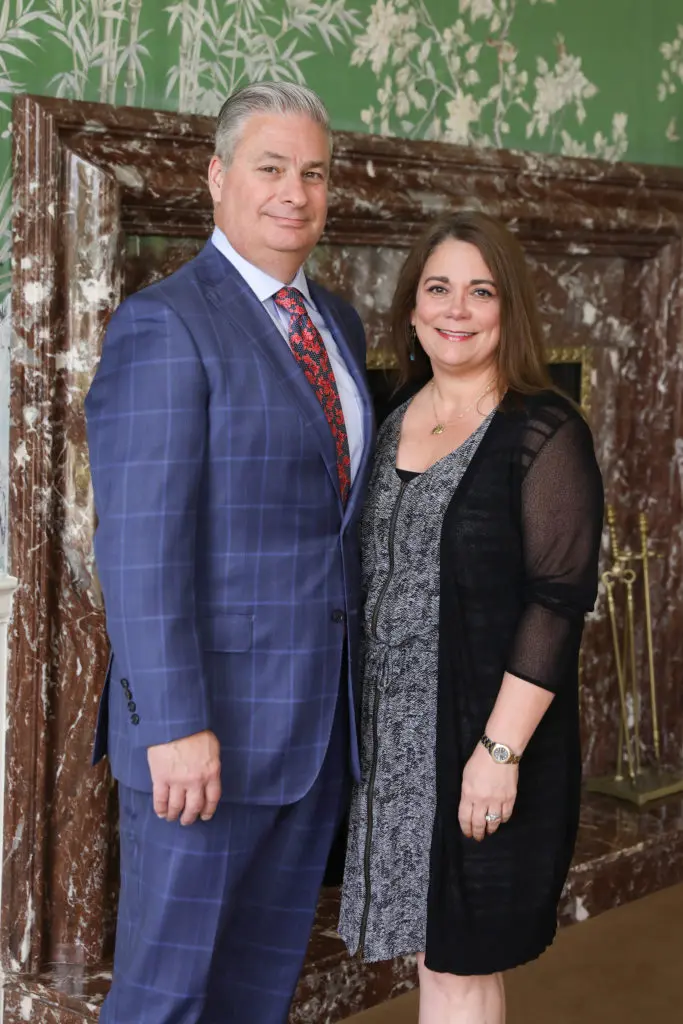 Butch & Carmen Mach at the Men of Distinction luncheon. (Photo by Priscilla Dickson)