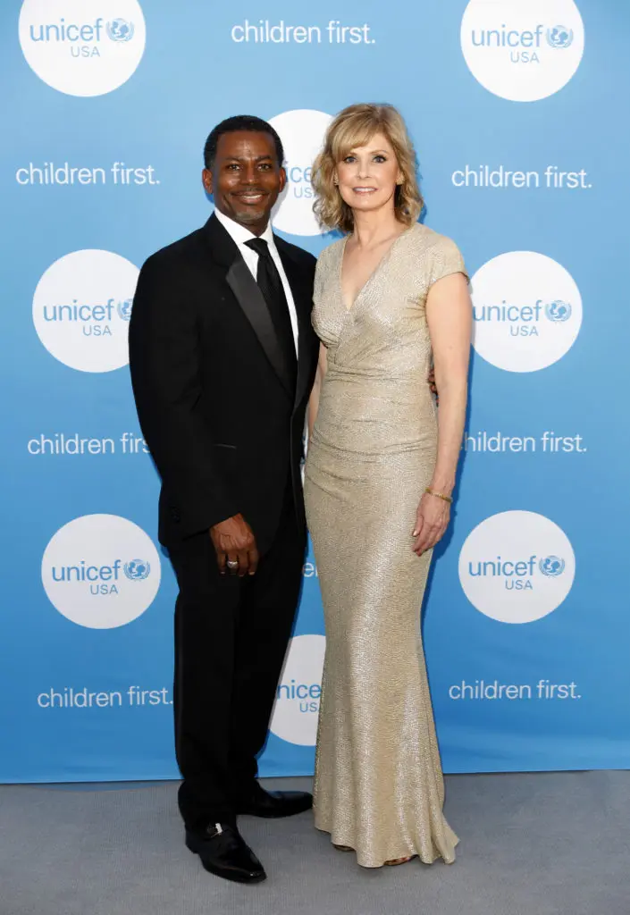 Nelson Bowman, Thecla Harper at the sixth annuall UNICEF Gala at The Post Oak Hotel.  (Photo by Bob Levey/Getty Images for UNICEF)