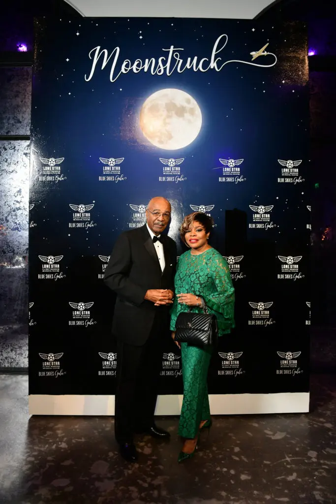 Rod Paige & Stephanie Nellons-Paige at the Lone Star Flight Museum Gala at The Revaire. (Photo by Daniel Ortiz)