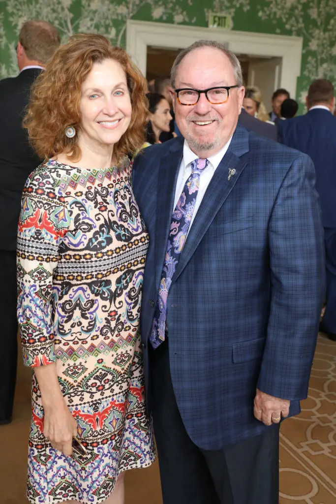 Pam & Archie Thompson at the Men of Distinction luncheon. (Photo by Priscilla Dickson)