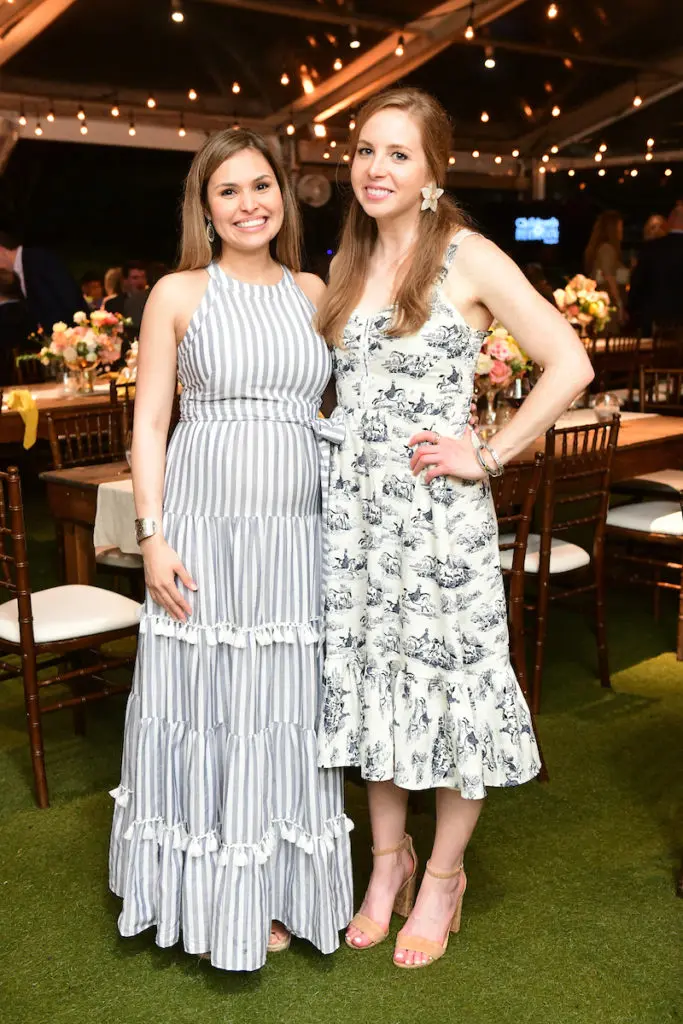 Vivian VandenBout, Jennie V. Caven at the Children's Memorial Hermann event at McGovern Centennial Gardens. (Photo by Daniel Ortiz)