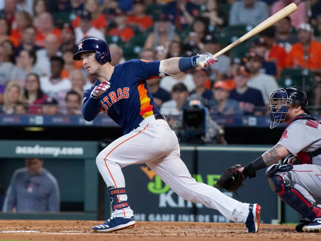 Alex Bregman is a steadying force in the Houston Astros' lineup. (Photo by F. Carter Smith)