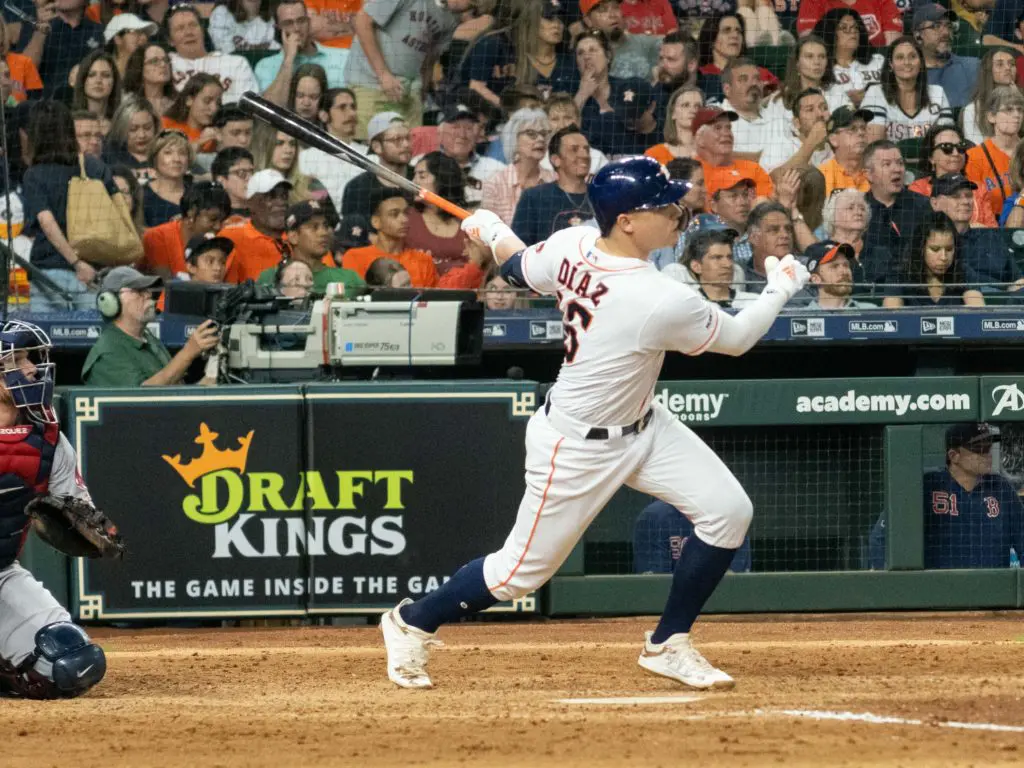 Aledmys Diaz has delivered some big hits for the Astros. (Photo by F. Carter Smith)