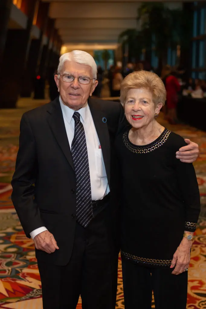 Dr. Milton & Laurie Boniuk at the Holocaust Museum Houston LBJ Moral Courage Award dinner. (Photo by Wilson Parish)