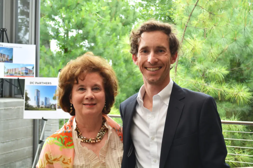 Miki Lusk Norton, Michael Norton at the Buffalo Bayou Partnership dinner at The Dunlavy. (Photo by Trudi Smith)