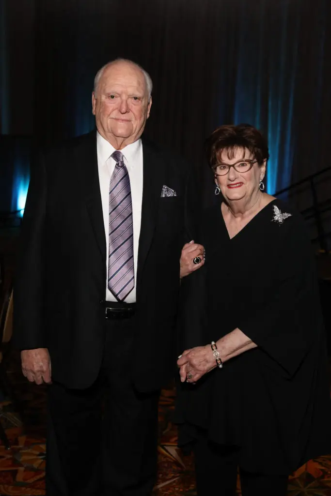 Dinner chairs Walter & Punkin Hecht at the Holocaust Museum Houston LBJ Moral Courage Award dinner. (Photo by Priscilla Dickson)