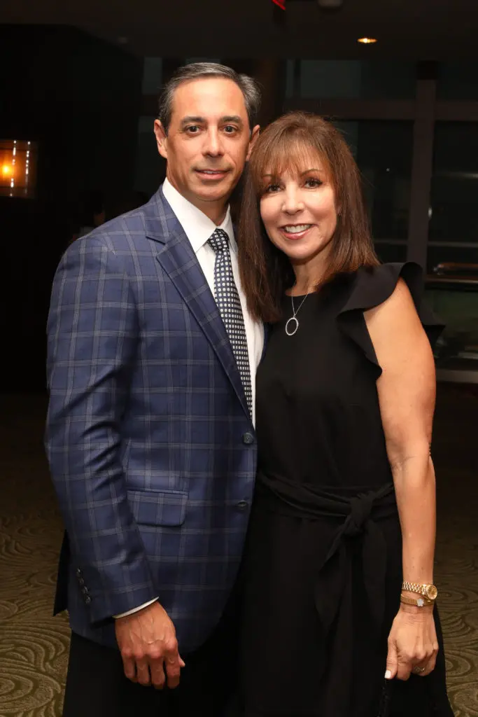 Russell & Allison Molina at the Holocaust Museum Houston LBJ Moral Courage Award dinner. (Photo by Priscilla Dickson)