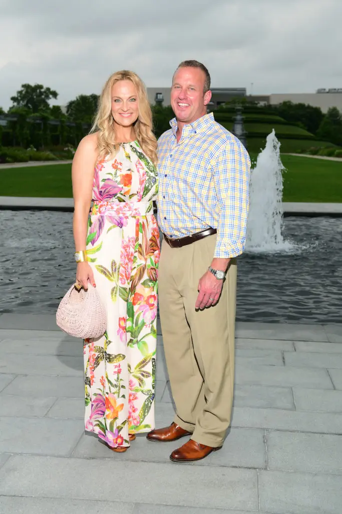 Rachel & Tom Regan at the Children's Memorial Hermann event at McGovern Centennial Gardens. (Photo by Daniel Ortiz)