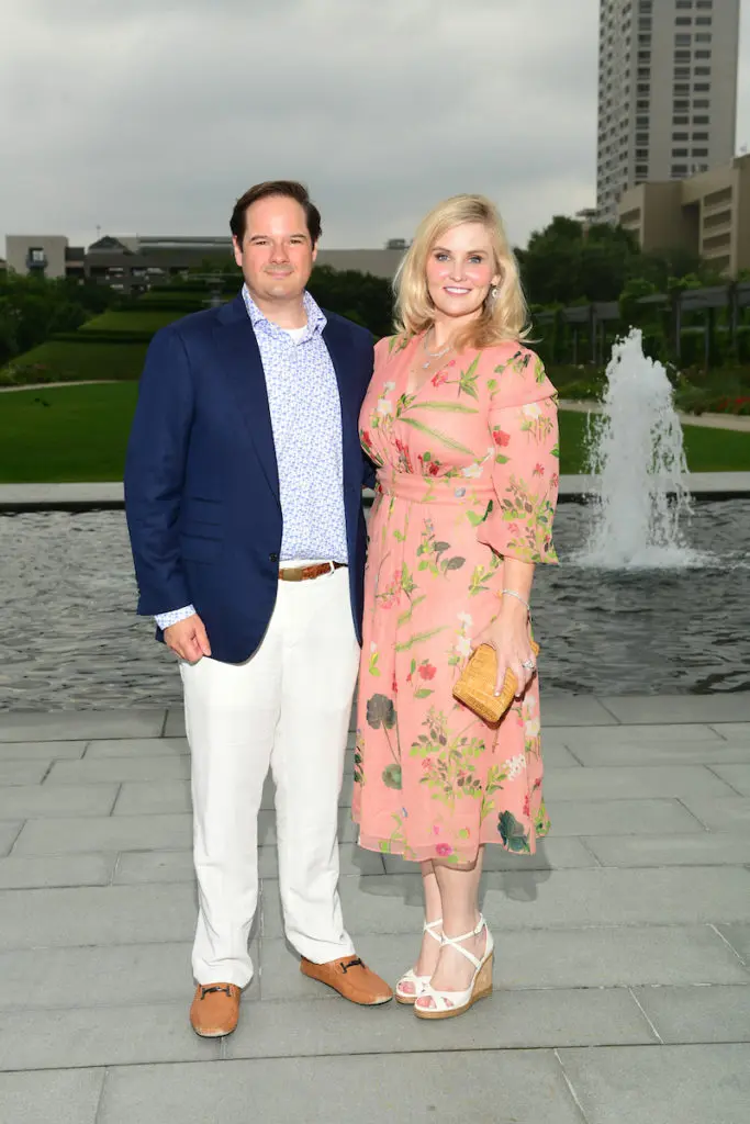 Scott & Jennifer Allison at the 2019 Children's Memorial Hermann event at McGovern Centennial Gardens. (Photo by Daniel Ortiz)