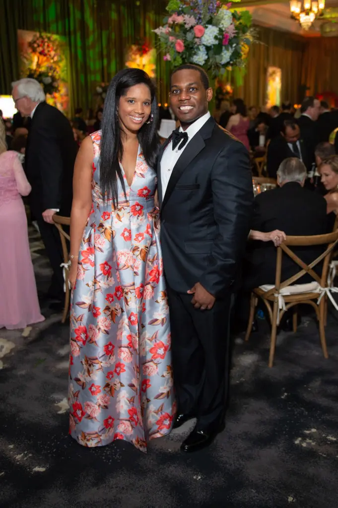 Aerin & Quentin Smith at the Houston Symphony Ball. (Photo by Wilson Parish)