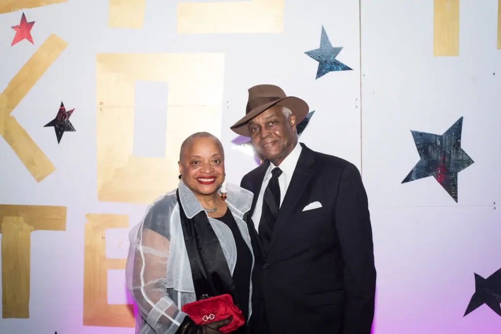 Deborah Willis, Hank Thomas at Artpace's The Happening: Diskoteka Nite. (Photo by Francisco Cortes)