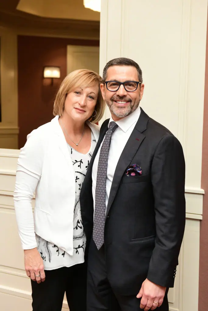 Cheryl & Richard Rosenberg  at the Center for Pursuit luncheon. (Photo by Daniel Ortiz)