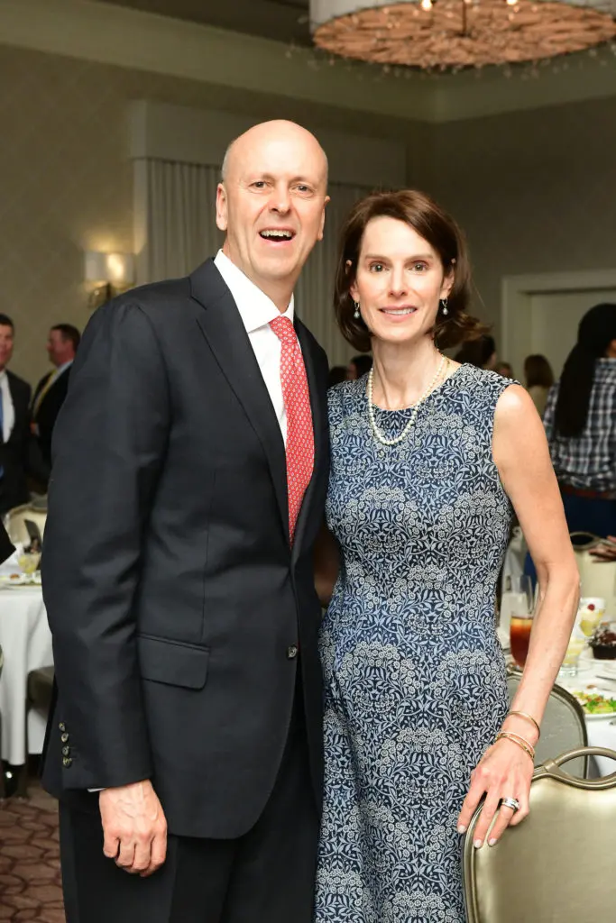 David & Marie Baldwin at the Center for Pursuit luncheon. (Photo by Daniel Ortiz)