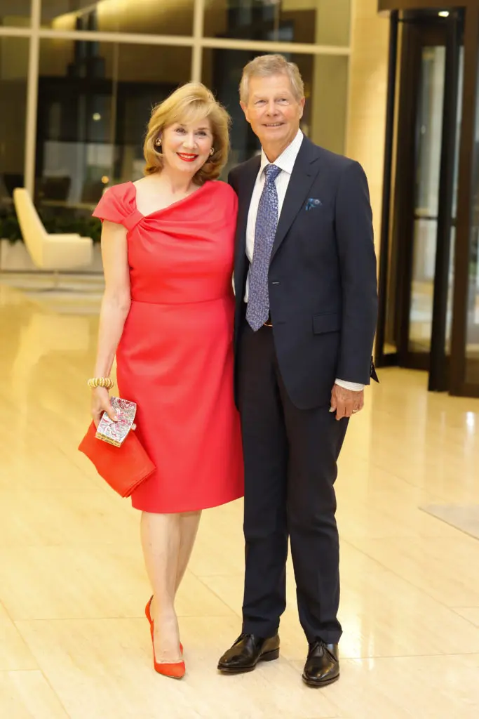 Denise and Philip Bahr at the Jordan Alexander dinner party. (Photo by Priscilla Dickson)