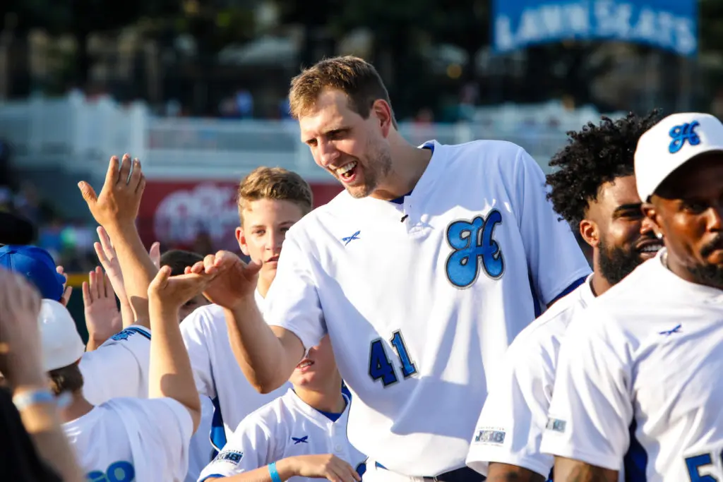 Dirk Nowitzki's charity Heroes Celebrity Baseball Game is this weekend.