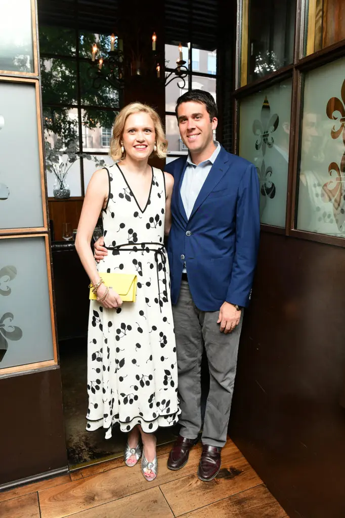 Elizabeth & Charlie Leykum during Houston Ballet's Raising the Barre fundraiser at Artisans Restaurant. (Photo by Daniel Ortiz)
