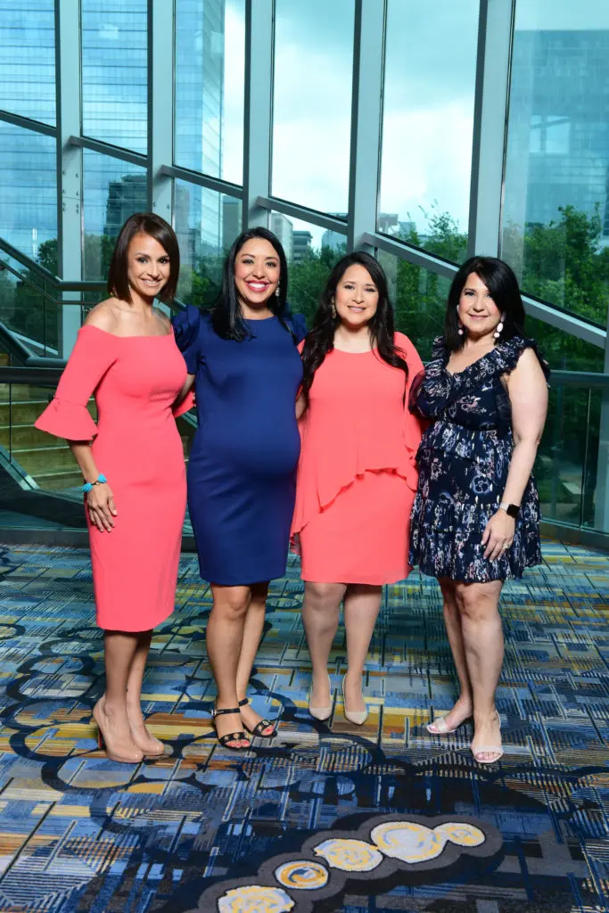 Dulce Morales, Brenda Rivera at the Latin Women's Initiative annual luncheon. (Photo by Daniel Ortiz)