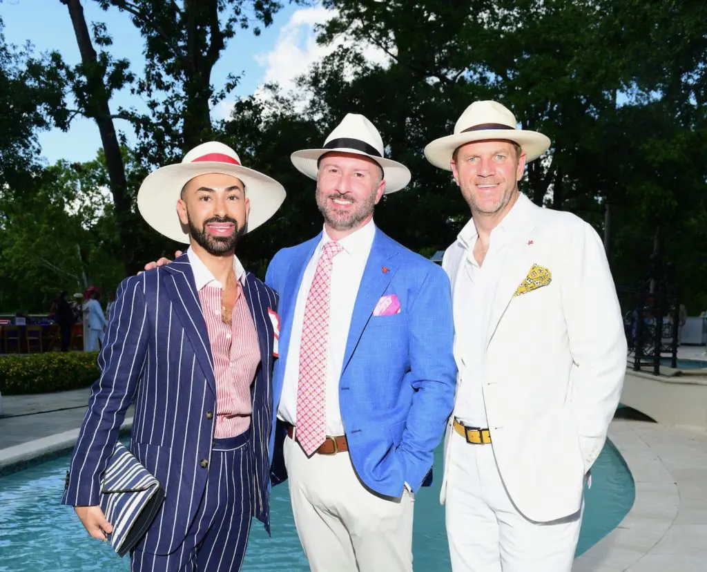 Sunny Kentucky Derby Party at Tilman Fertitta’s Spectacular River Oaks Mansion Beats the Real Thing