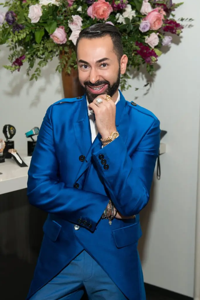 Fady Armanious at the Jordan Alexander dinner party. (Photo by Jacob Power)
