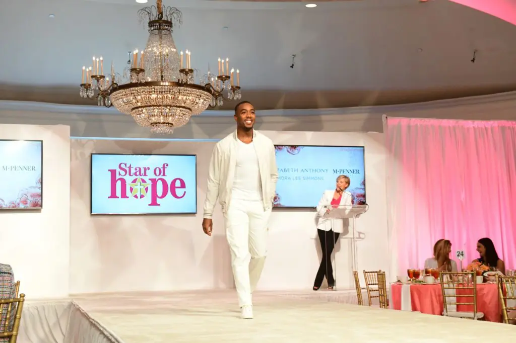 KTRK Channel 13's Chauncy Glover at the Star of Hope luncheon and fashion shows. (Photo by Daniel Ortiz)